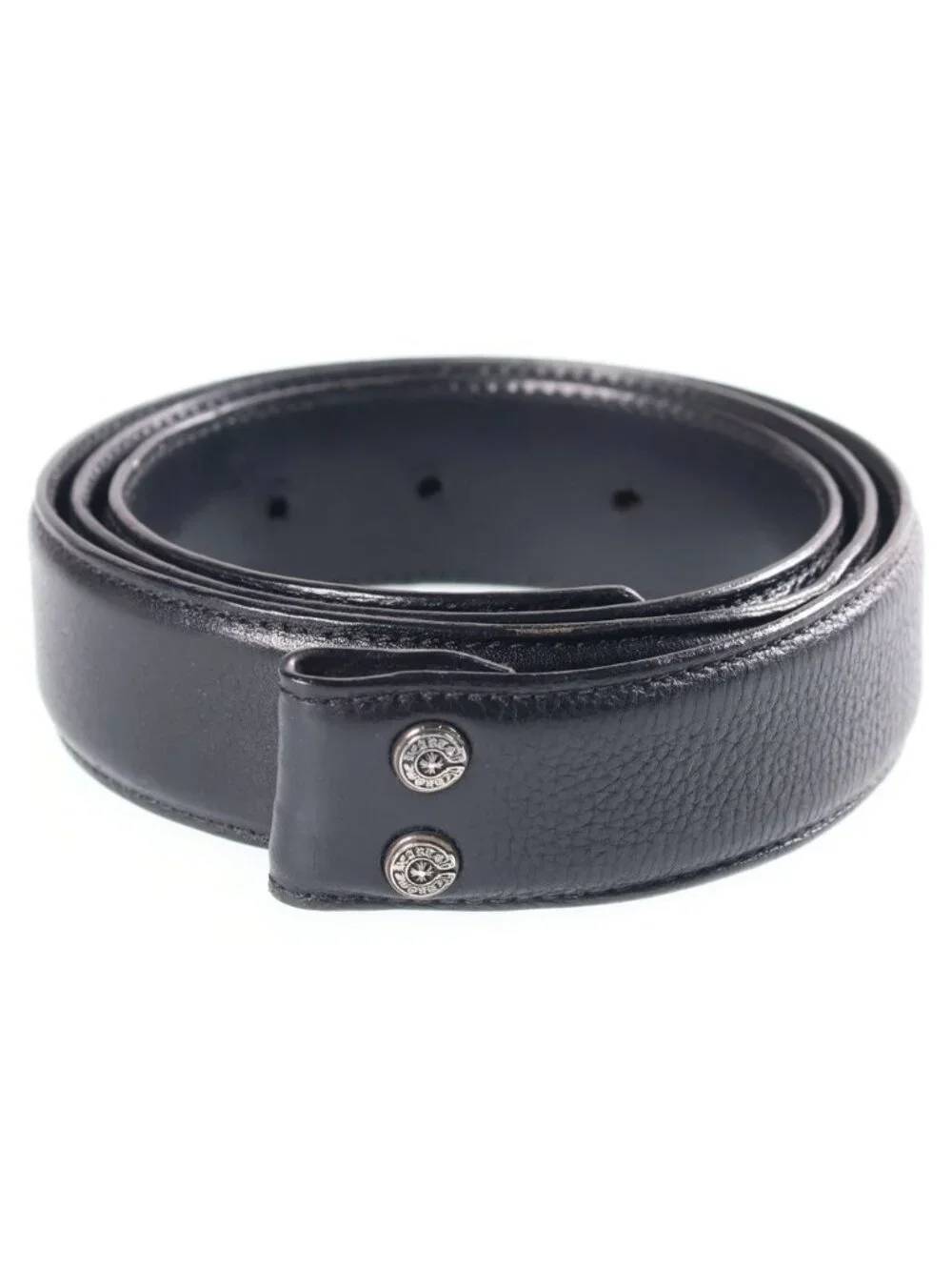 Chrome Hearts 1.5 Strap Scroll Rabe Roulis Betts Leather Belt
